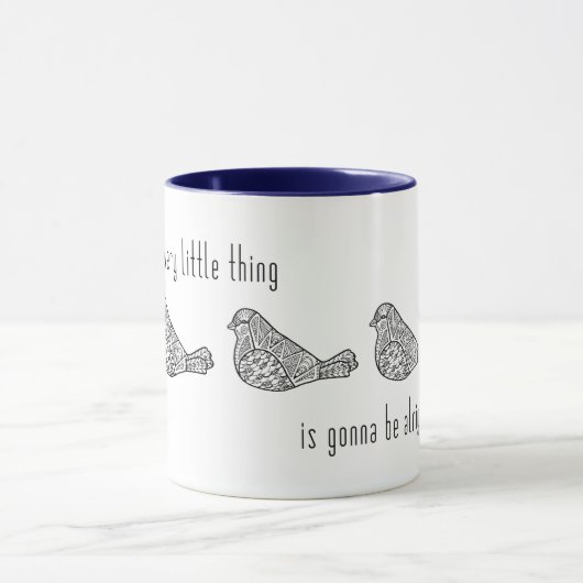 Mug 3 Petits oiseaux (Centre)