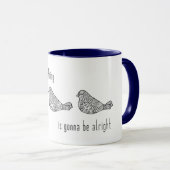 Mug 3 Petits oiseaux (Devant droit)