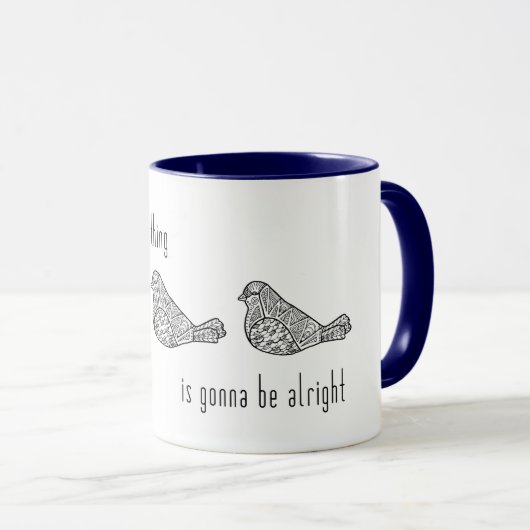 Mug 3 Petits oiseaux (Devant droit)
