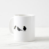 Mug 3 petits oiseaux par l'erndub (Devant gauche)