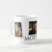 Mug 3 Photo Collage Maman Famille Fête des mères mémor (Devant gauche)