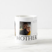Mug 3 Photo Collage Maman Famille Fête des mères mémor (Centre)