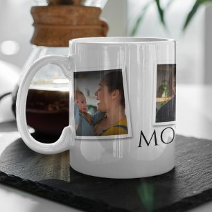 Mug 3 Photo Collage Maman Famille Fête des mères mémor