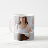 Mug 3 Photo Future Maman Noël Annonce de Grossesse  (Devant gauche)