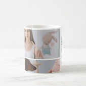 Mug 3 Photo Future Maman Noël Annonce de Grossesse  (Centre)