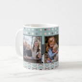 Mug 3 Photo Motif moderne (Devant gauche)