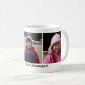 Mug 3 Photo On vous aime Grammy (Devant droit)