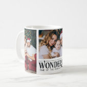 Mug 3 photos C'est le plus beau moment de Noël (Devant gauche)