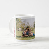 Mug 3 Photos Tante Extraordinaire Cute Modern Chic BAE (Devant gauche)