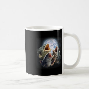 Mug 3 poissons-chats hurlements à la lune drôle de pêc