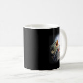 Mug 3 poissons-chats hurlements à la lune drôle de pêc (Devant droit)