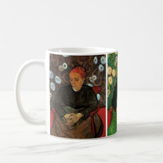 Mug 3 portraits différents de van Gogh d'Augustine Rou (Gauche)