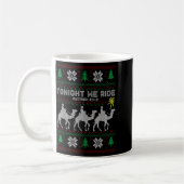 Mug 3 Sages Ce Soir Nous Chevauchons Noël (Gauche)