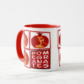 Mug 3 tranches de Grenade Art Déco (Devant gauche)