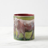 Mug 3 vaches dans un paysage (Centre)