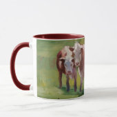 Mug 3 vaches dans un paysage (Gauche)