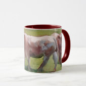 Mug 3 vaches dans un paysage (Devant droit)