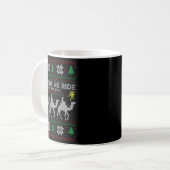 Mug 3 Wise Men Tonight We Ride Christmas  (Devant gauche)