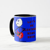 MUG 3D, ALLONS-Y À L'ÉLECTRONIQUE (Devant gauche)