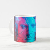 Mug 3d anaglyph effect. Covid-mutants. David Apollo. G (Devant gauche)