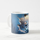 Mug 3D jolie Snowman Breakdown Noël (Devant gauche)