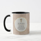 Mug 3e anniversaire d'ordination Cuir - TOUTE CLERGIE (Gauche)