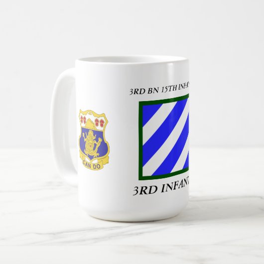 MUG 3E BN 15E INFANTERIE 3E DIVISION D'INFANTERIE (Devant gauche)