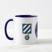 Mug 3e division d'infanterie Rock of the Marne! (Gauche)