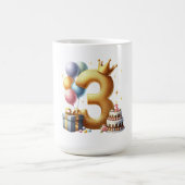 Mug 3ème anniversaire en or (Centre)