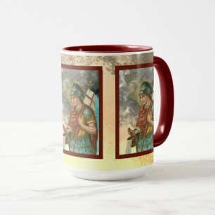 Mug 3xSt. Florian avec Seau (Fumée; M 019) 45 cl.