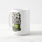 Mug 404 Compétences Sociales – Conversation Introuvabl (Devant gauche)