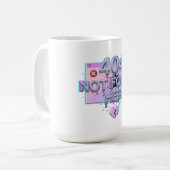 Mug 404 Introuvable Her Y2K Glitch Drôle Séparation Cé (Devant gauche)