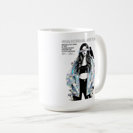 Mug 404 – Normal introuvable (Devant droit)