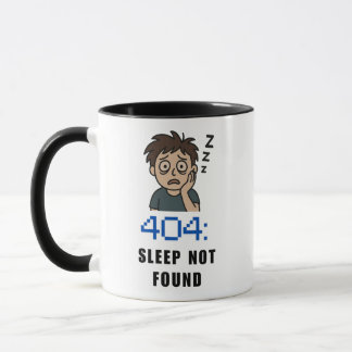 Mug 404 Sleep Not Found