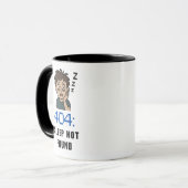 Mug 404 Sleep Not Found (Devant gauche)