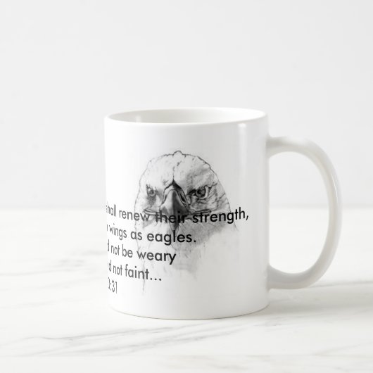 Mug 40:31 d'Isaïe (Droite)