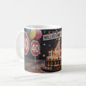 Mug 40 ans (Devant gauche)