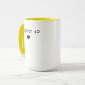 Mug 40 ans vieux amusant Chapitre 40e anniversaire (Devant gauche)