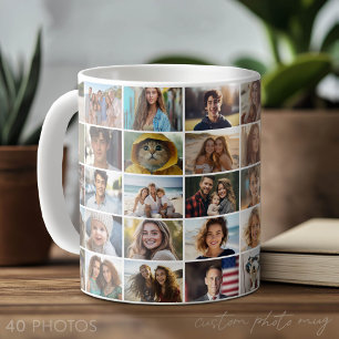 Mug 40 Collage de photos - petites images