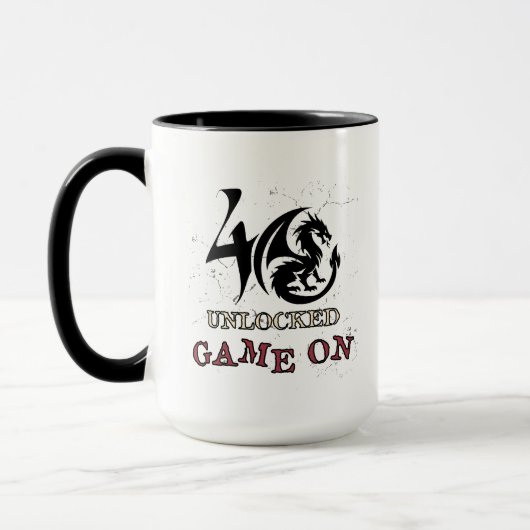 Mug 40 Débloqué~Jeu activé (Gauche)