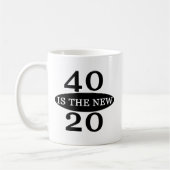 Mug 40 Est Le Nouveau 20 (Gauche)