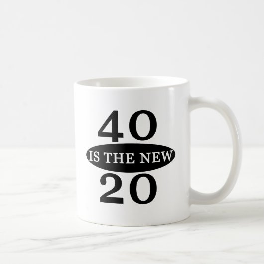 Mug 40 Est Le Nouveau 20 (Droite)