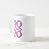 Mug 40 Est Le Nouveau 20 (Devant gauche)
