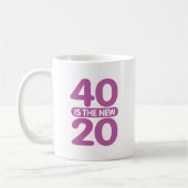 Mug 40 Est Le Nouveau 20 (Gauche)