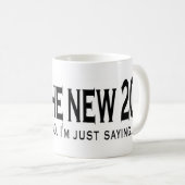 Mug 40 est les nouveaux 20 (Devant droit)