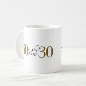 Mug 40 est les nouveaux 30 (Devant gauche)