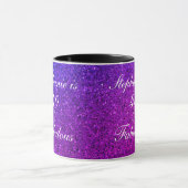 Mug 40 Et Fabuleux Anniversaire Rose violet Parties sc (Centre)