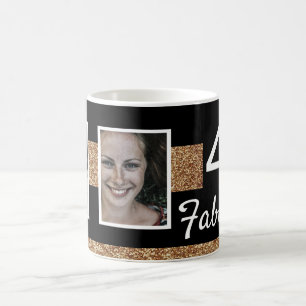 Mug 40 et Fabulous Gold Parties scintillant 2 Photo 40
