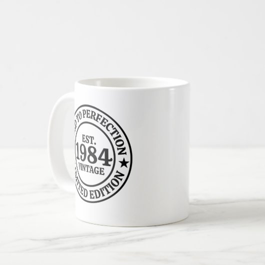 Mug 40e anniversaire (Devant gauche)