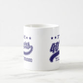 Mug 40e anniversaire (Centre)